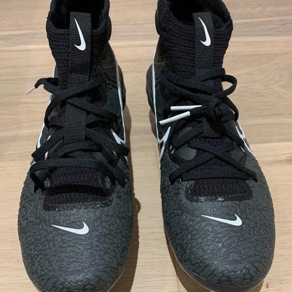 Men's Nike Metal Baseball Cleats, US Size 7.5, Black, NEW - Picture 1 of 8